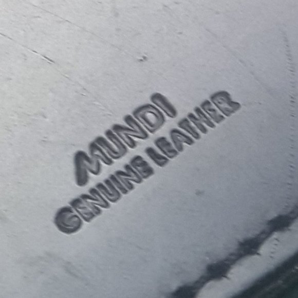 Genuine Leather Crossbody Bag Small with Extra Long Strap Black Rustic Y2K - Picture 12 of 16